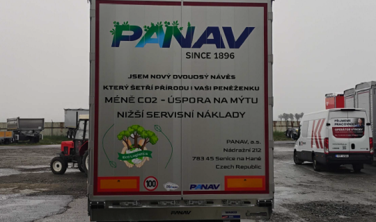 388 - Valníkový návěs dvouosý NVK30M